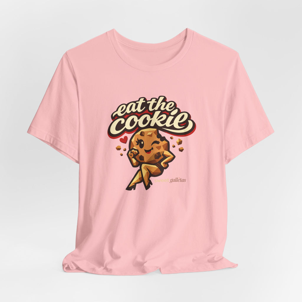 Eat the Cookie T-Shirt — Cute Chocolate Chip Cookie Graphic Tee