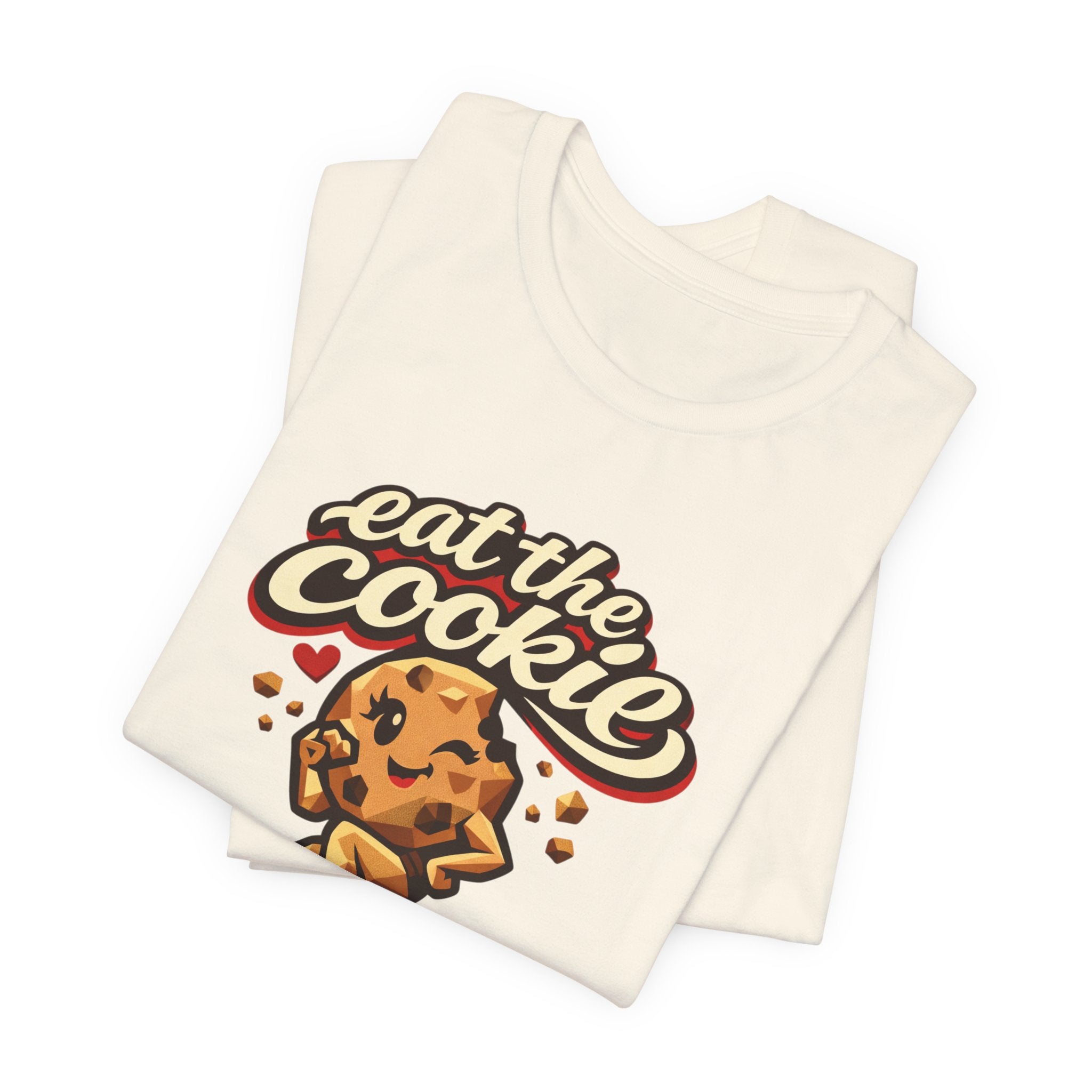 Eat the Cookie T-Shirt — Cute Chocolate Chip Cookie Graphic Tee