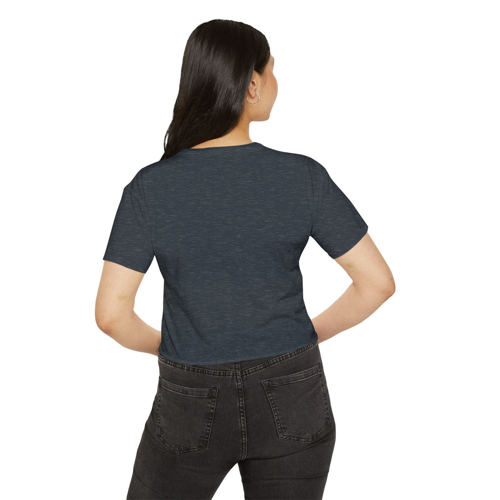 Festival Vibe Women's Crop Top — "Smoke, Smoke, Then Smoke More" Graphic