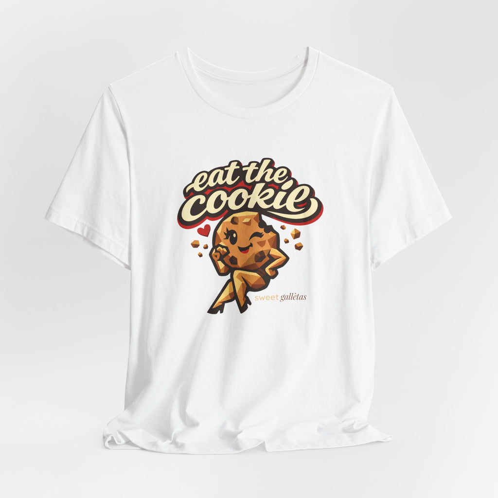 Eat the Cookie T-Shirt — Cute Chocolate Chip Cookie Graphic Tee