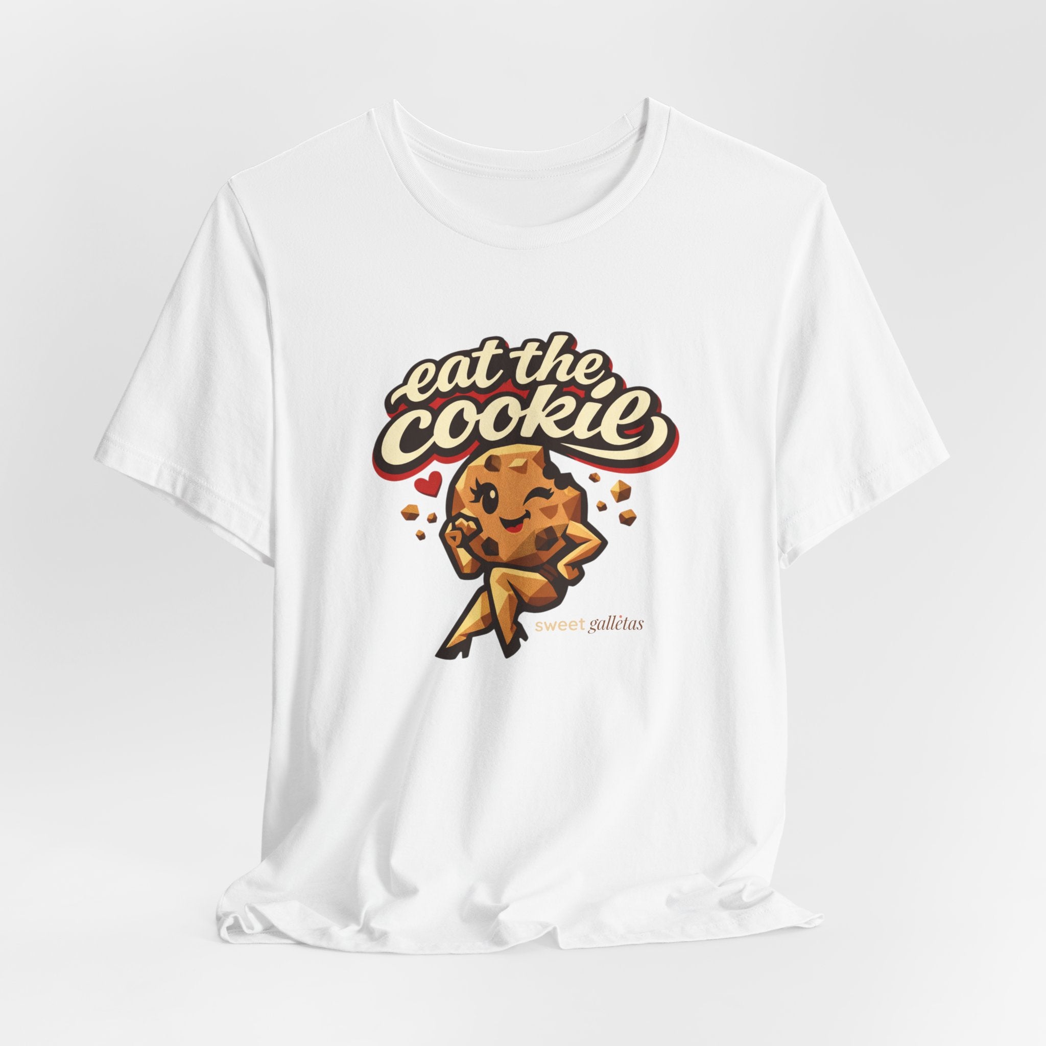 Eat the Cookie T-Shirt — Cute Chocolate Chip Cookie Graphic Tee