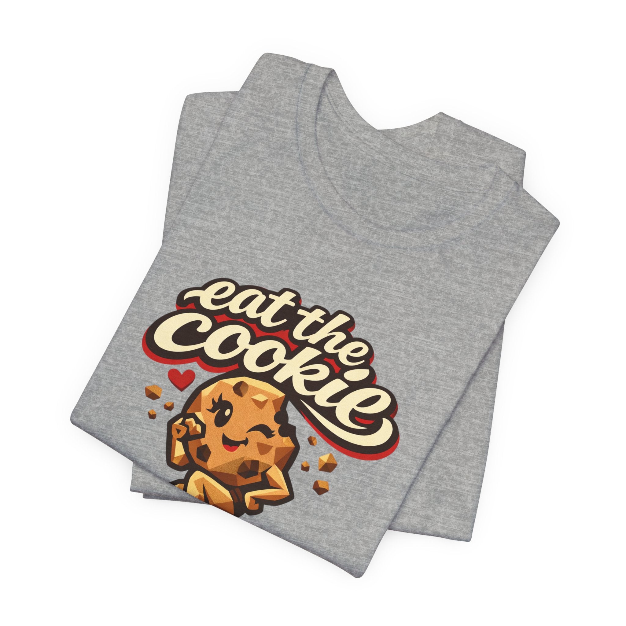 Eat the Cookie T-Shirt — Cute Chocolate Chip Cookie Graphic Tee