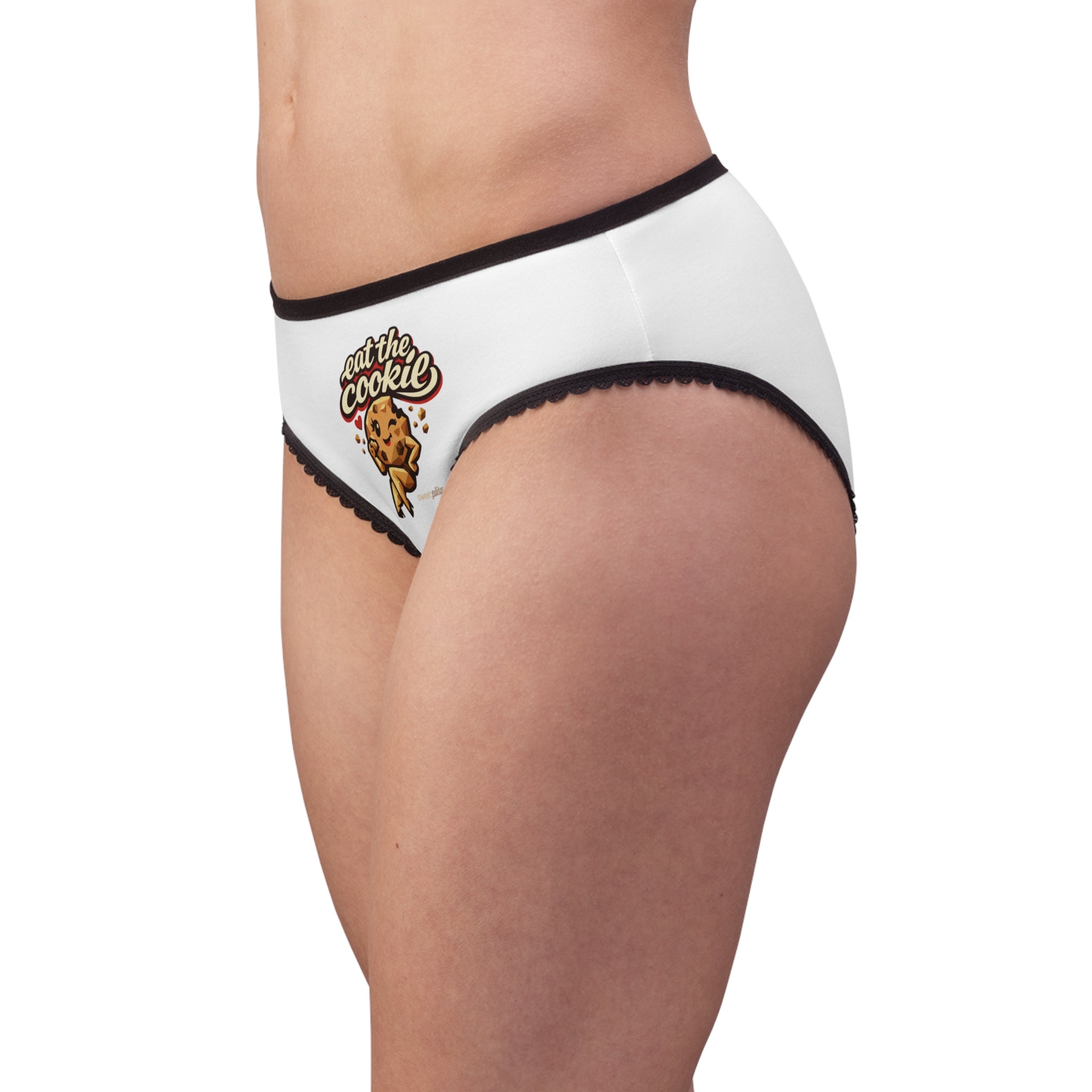 Eat The Cookie Graphic Women's Briefs