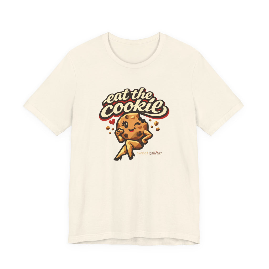 Eat the Cookie T-Shirt — Cute Chocolate Chip Cookie Graphic Tee