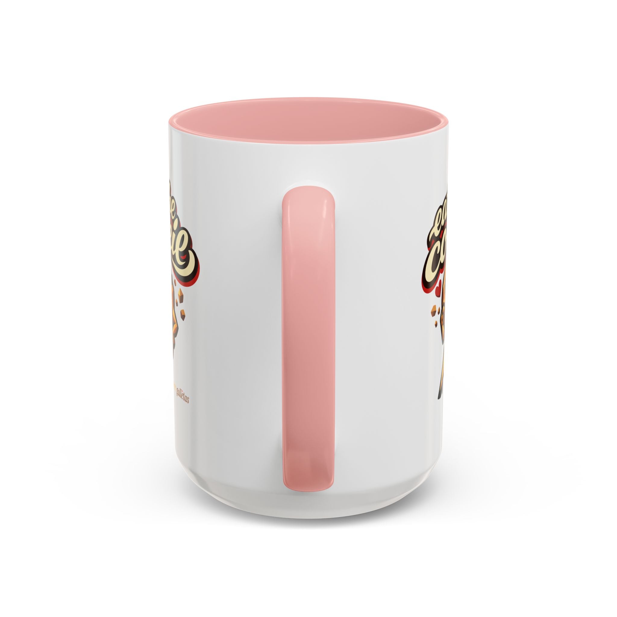 Eat the Cookie Coffee Mug — Cute Chocolate Chip Cookie Graphic Accent Mug