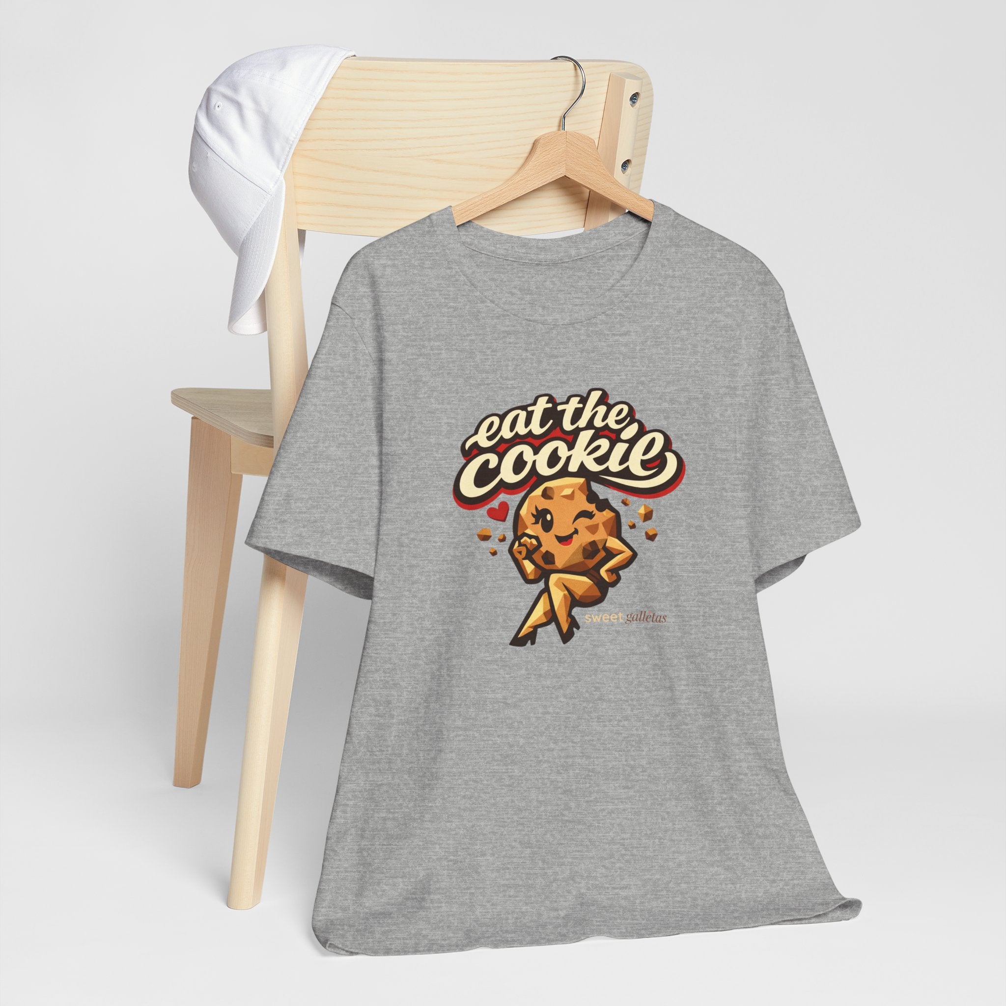Eat the Cookie T-Shirt — Cute Chocolate Chip Cookie Graphic Tee