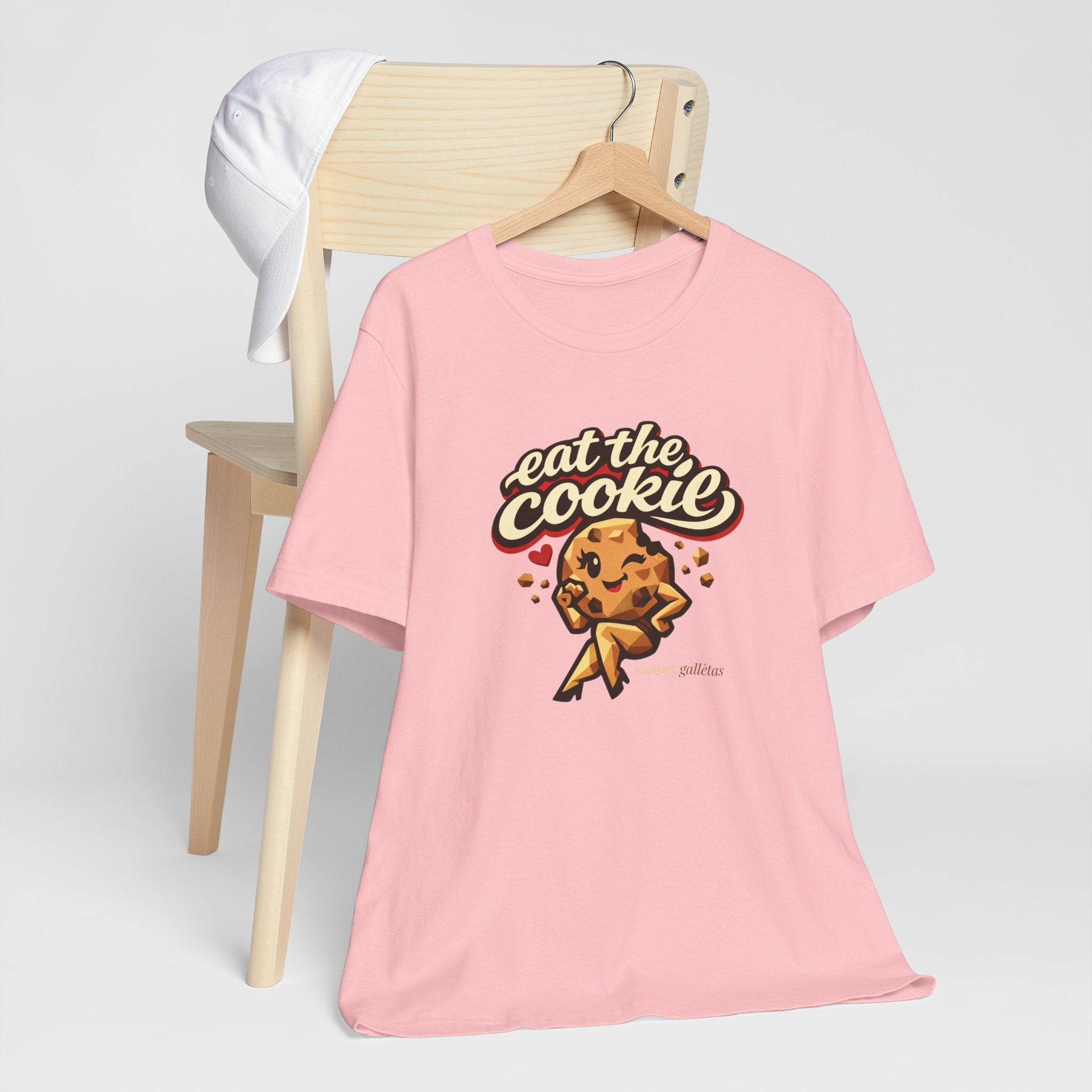 Eat the Cookie T-Shirt — Cute Chocolate Chip Cookie Graphic Tee