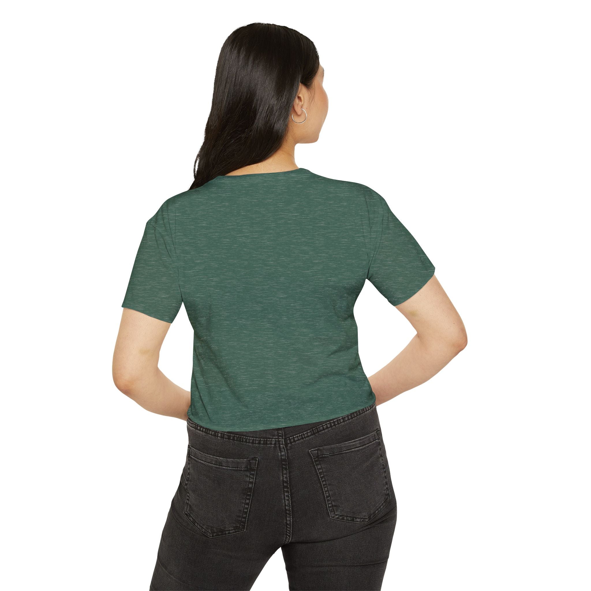 Festival Vibe Women's Crop Top — "Smoke, Smoke, Then Smoke More" Graphic