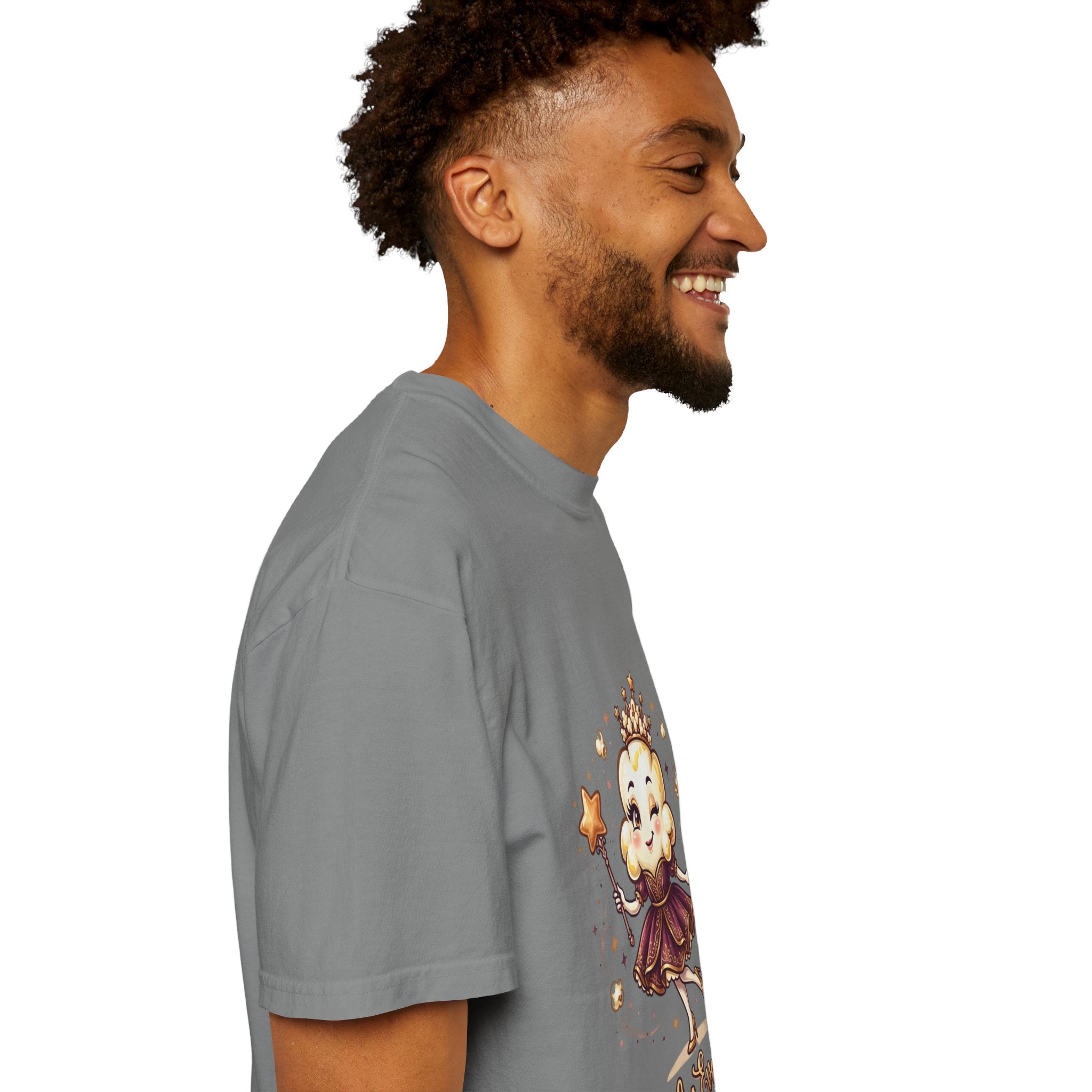 T-Shirt — "Poppily Ever After" Princess Popcorn Cute Graphic Tee