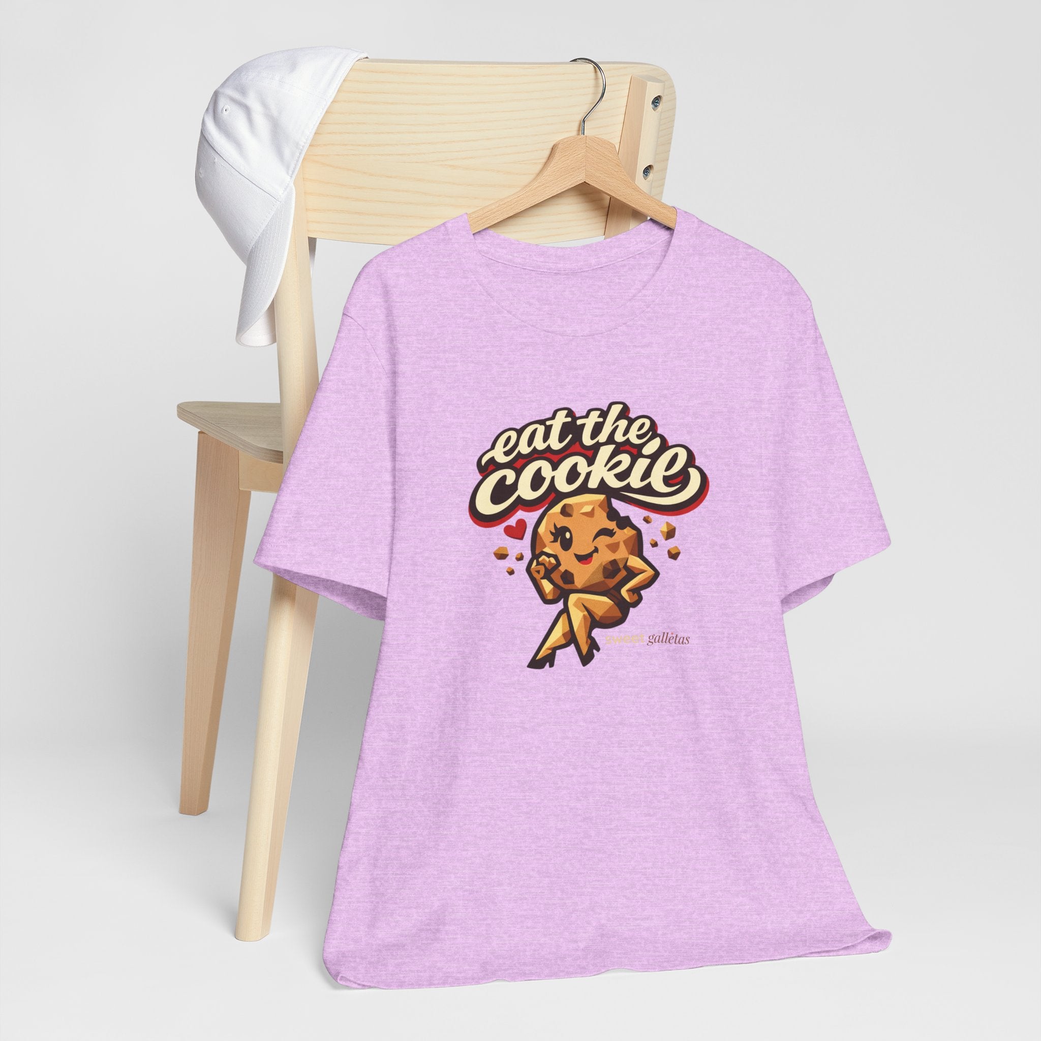 Eat the Cookie T-Shirt — Cute Chocolate Chip Cookie Graphic Tee