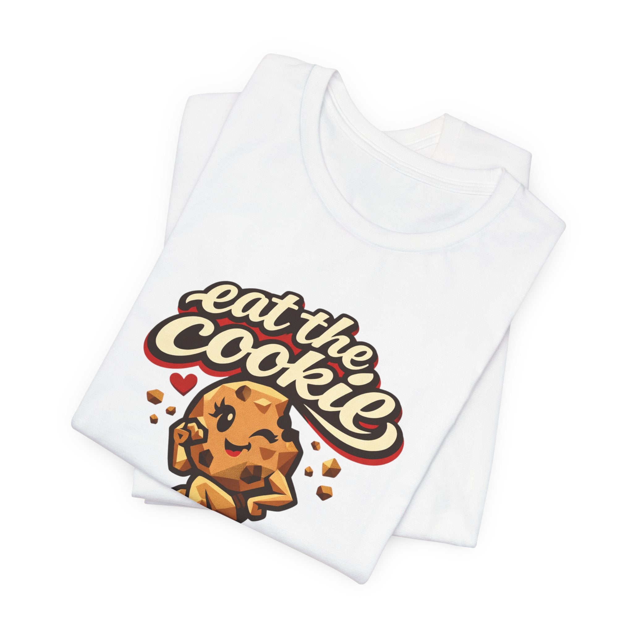 Eat the Cookie T-Shirt — Cute Chocolate Chip Cookie Graphic Tee
