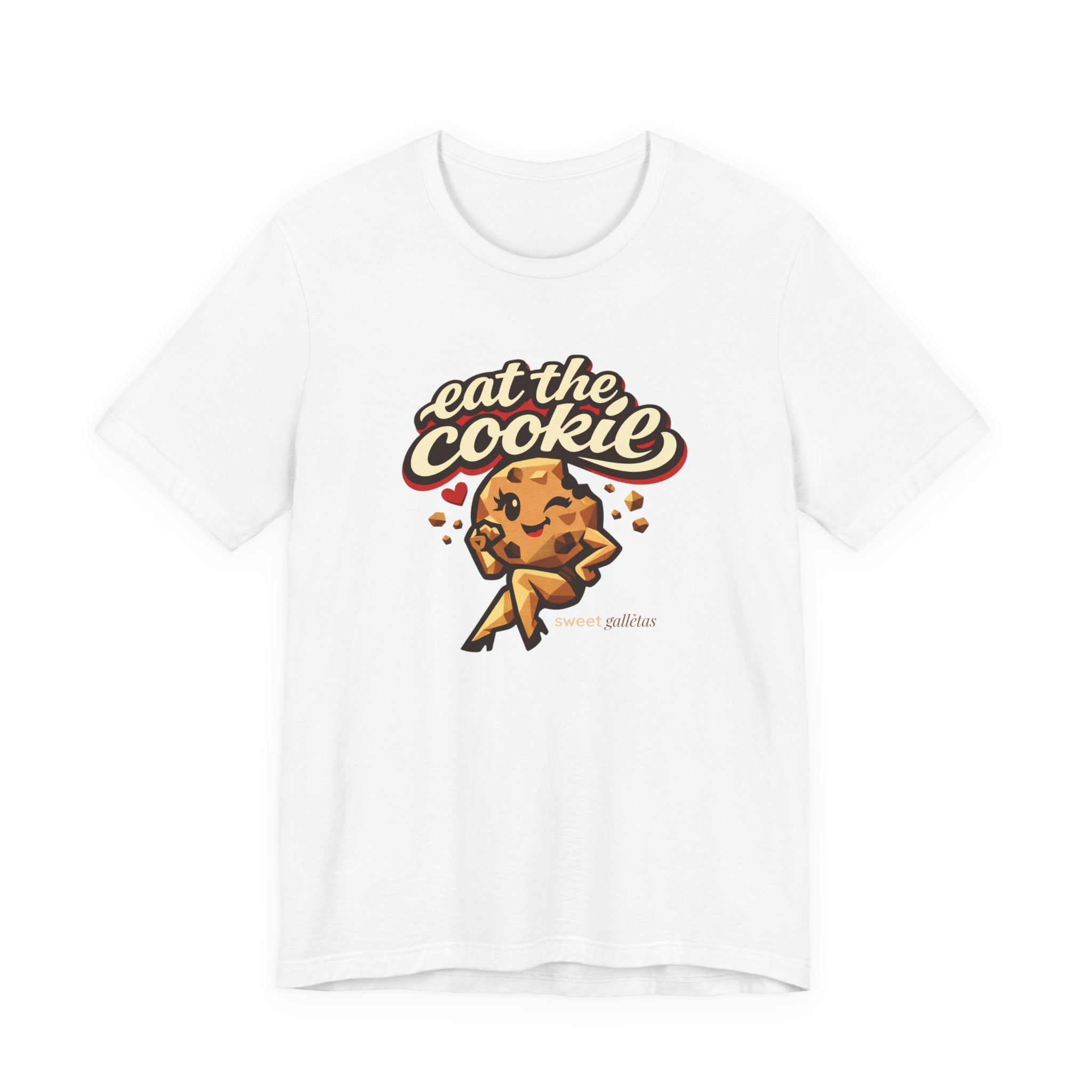 Eat the Cookie T-Shirt — Cute Chocolate Chip Cookie Graphic Tee