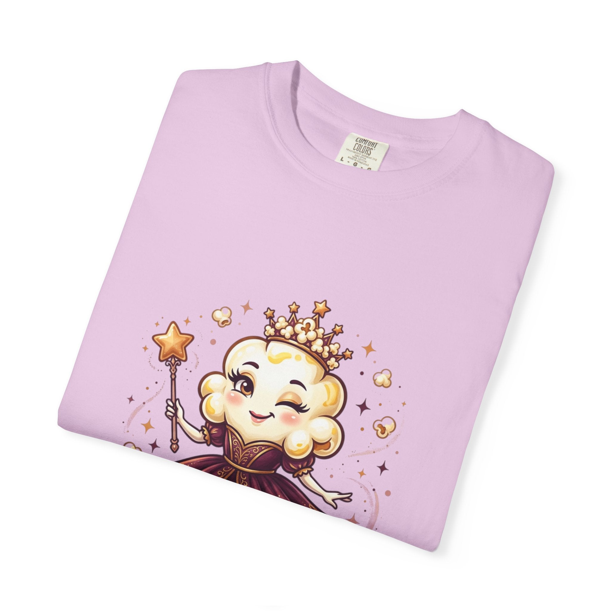 T-Shirt — "Poppily Ever After" Princess Popcorn Cute Graphic Tee