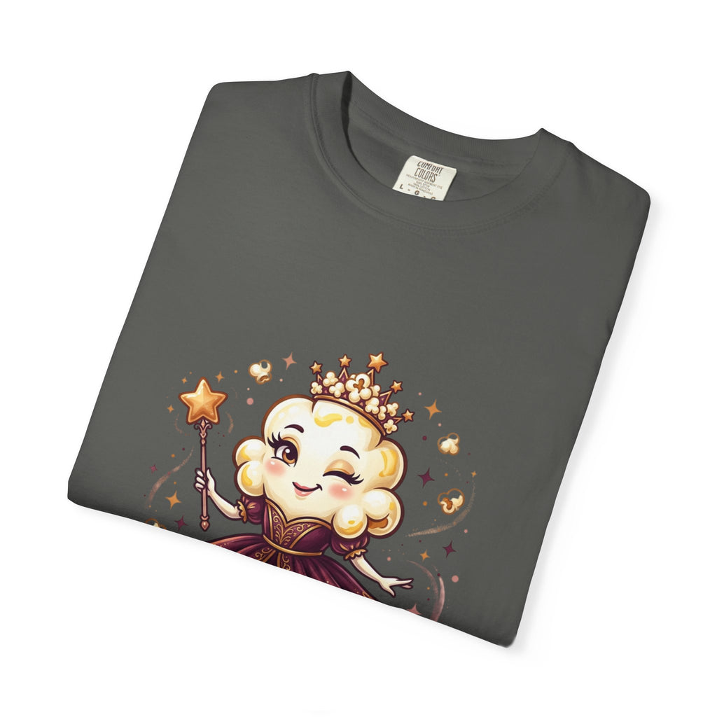 T-Shirt — "Poppily Ever After" Princess Popcorn Cute Graphic Tee