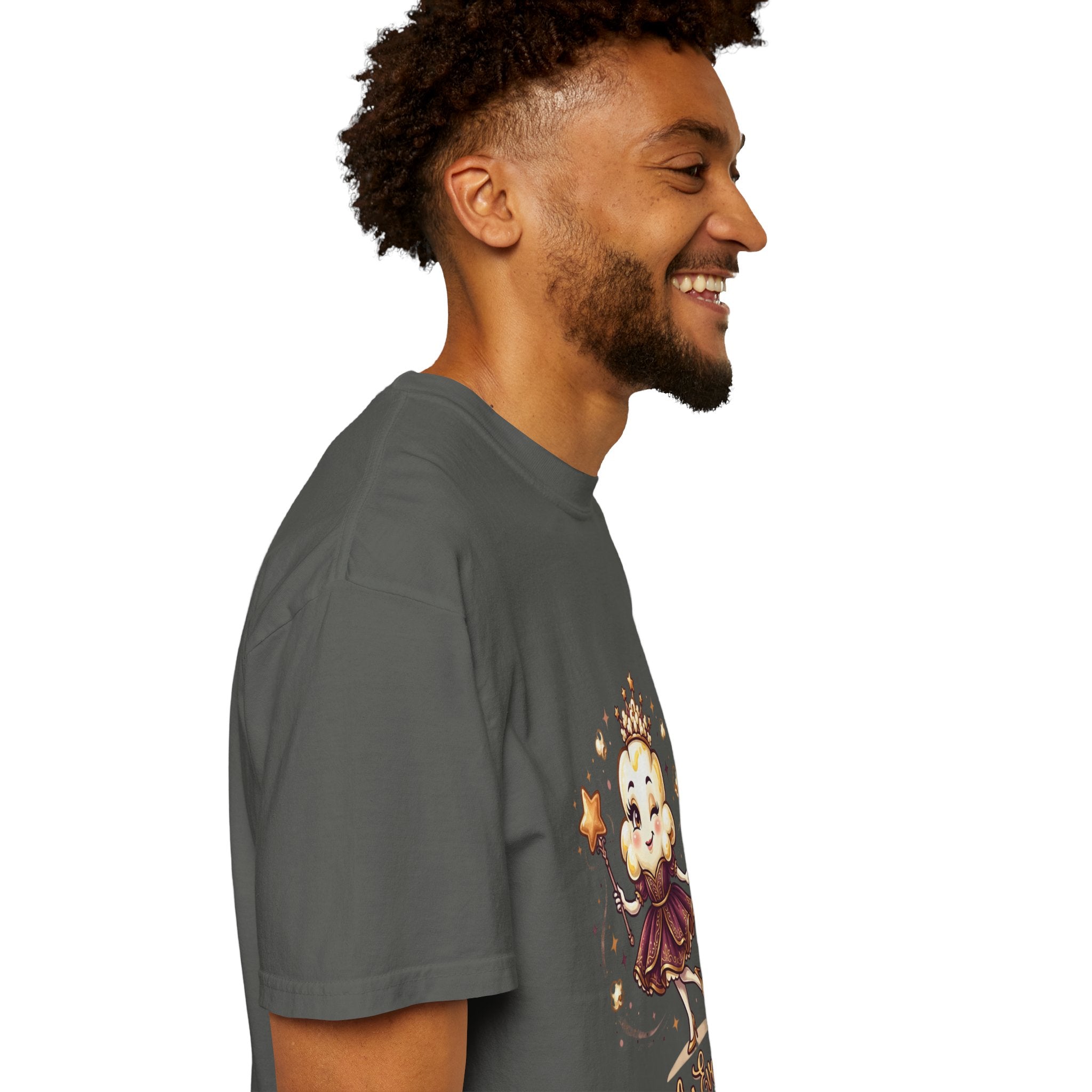 T-Shirt — "Poppily Ever After" Princess Popcorn Cute Graphic Tee