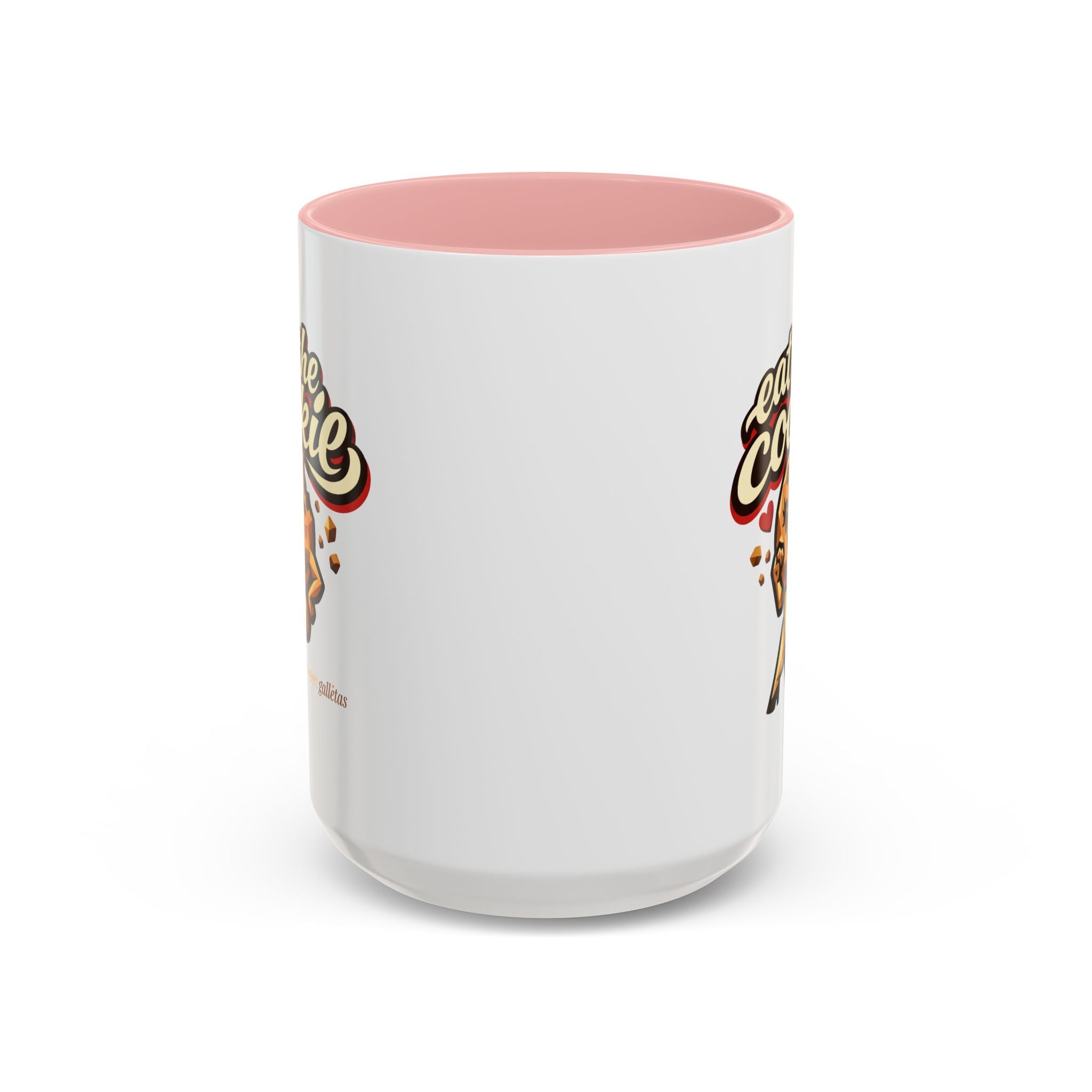 Eat the Cookie Coffee Mug — Cute Chocolate Chip Cookie Graphic Accent Mug