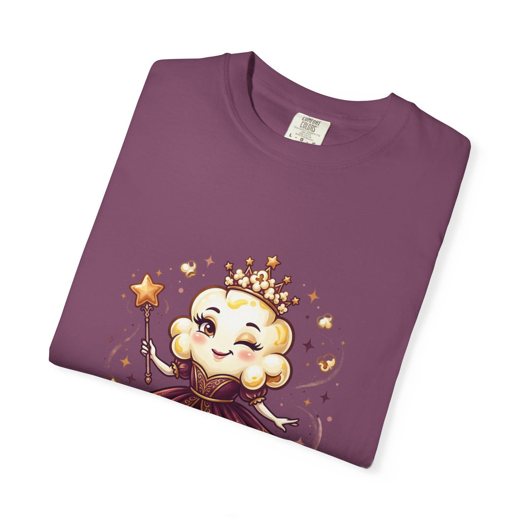 T-Shirt — "Poppily Ever After" Princess Popcorn Cute Graphic Tee