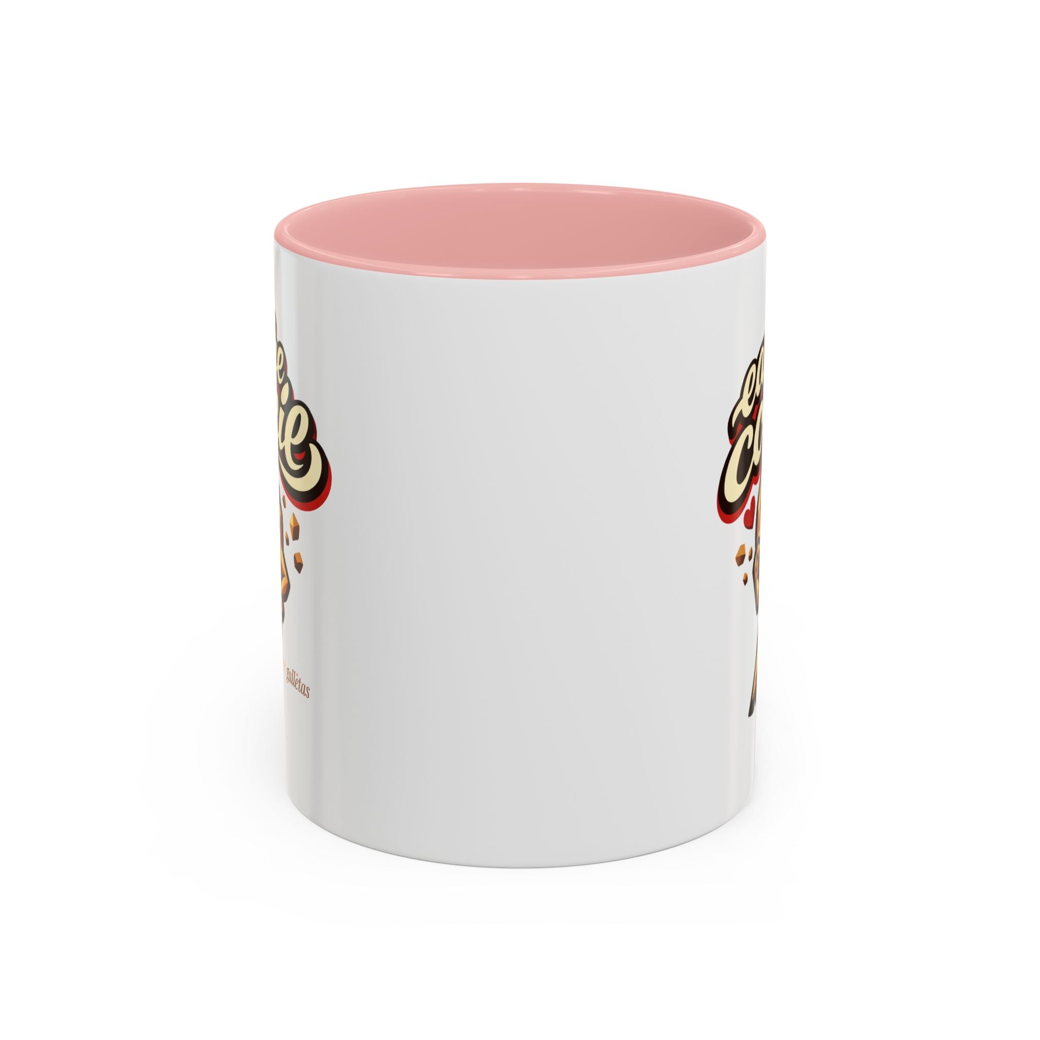 Eat the Cookie Coffee Mug — Cute Chocolate Chip Cookie Graphic Accent Mug