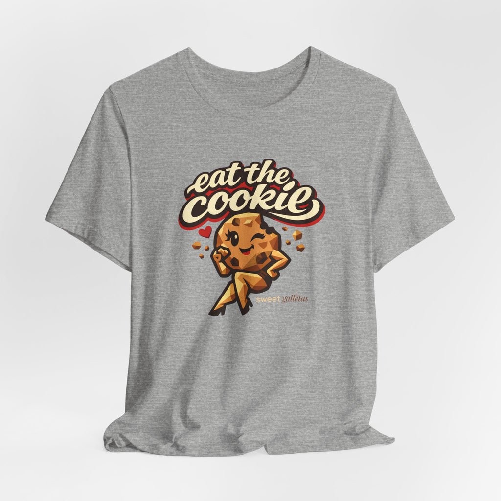 Eat the Cookie T-Shirt — Cute Chocolate Chip Cookie Graphic Tee