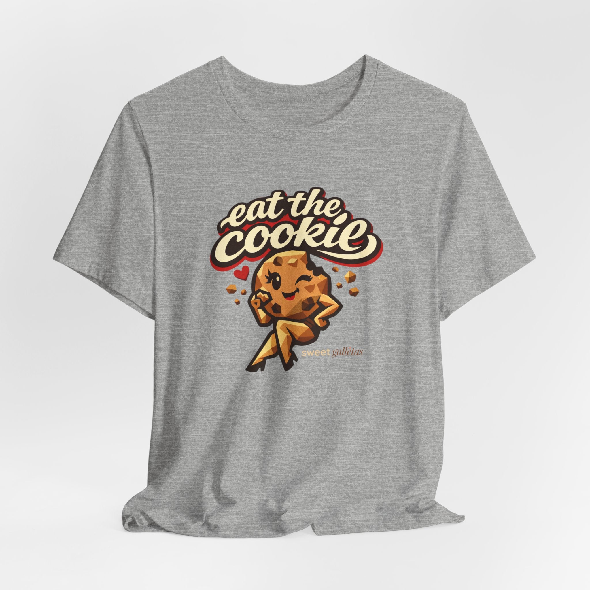 Eat the Cookie T-Shirt — Cute Chocolate Chip Cookie Graphic Tee