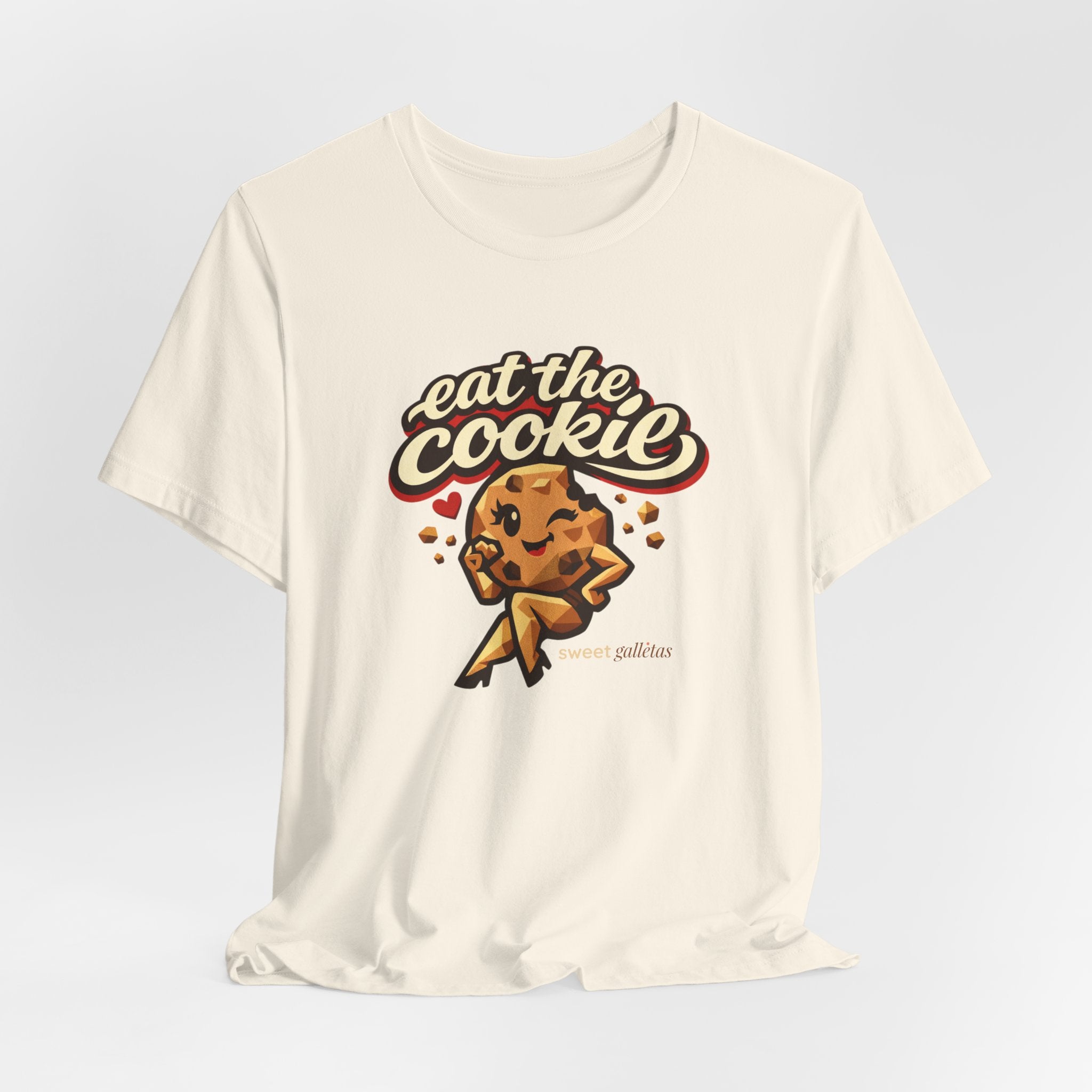 Eat the Cookie T-Shirt — Cute Chocolate Chip Cookie Graphic Tee