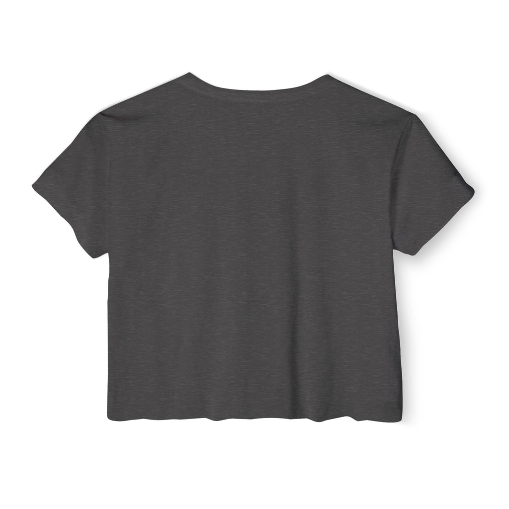 Eat The Cookie Retro Graphic Crop Top — Women's Festival Tee