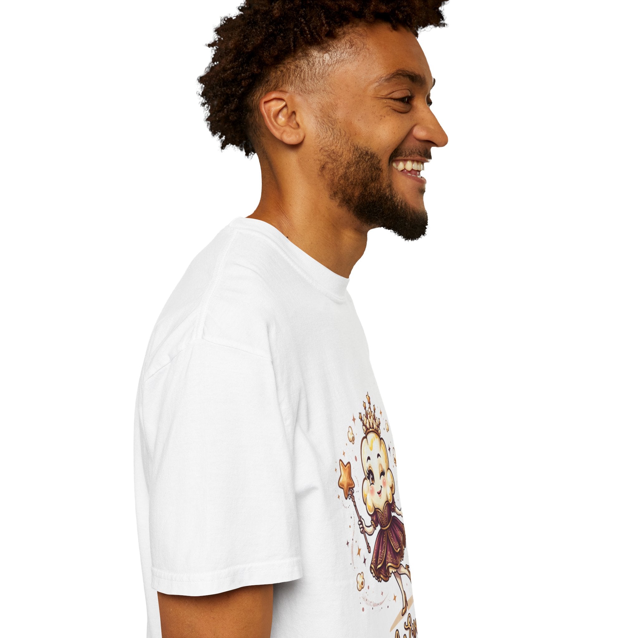 T-Shirt — "Poppily Ever After" Princess Popcorn Cute Graphic Tee