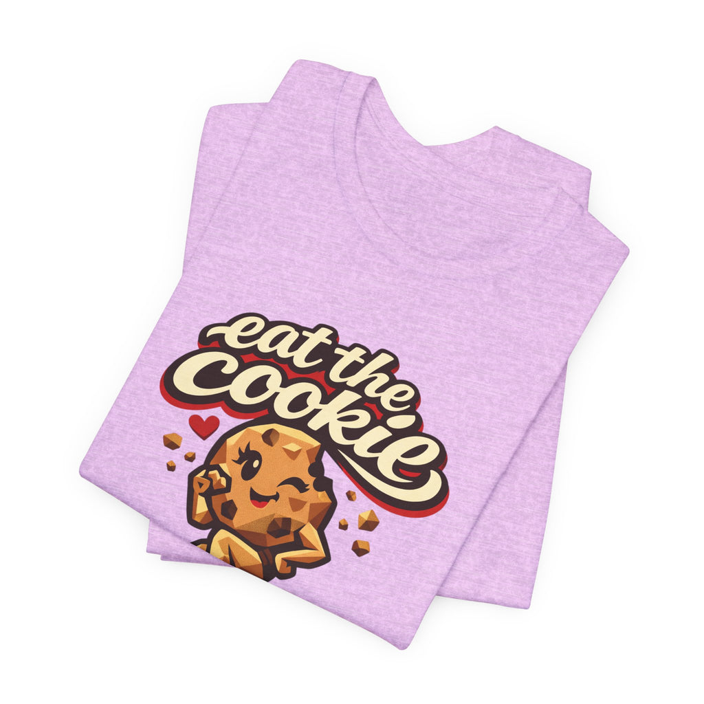 Eat the Cookie T-Shirt — Cute Chocolate Chip Cookie Graphic Tee