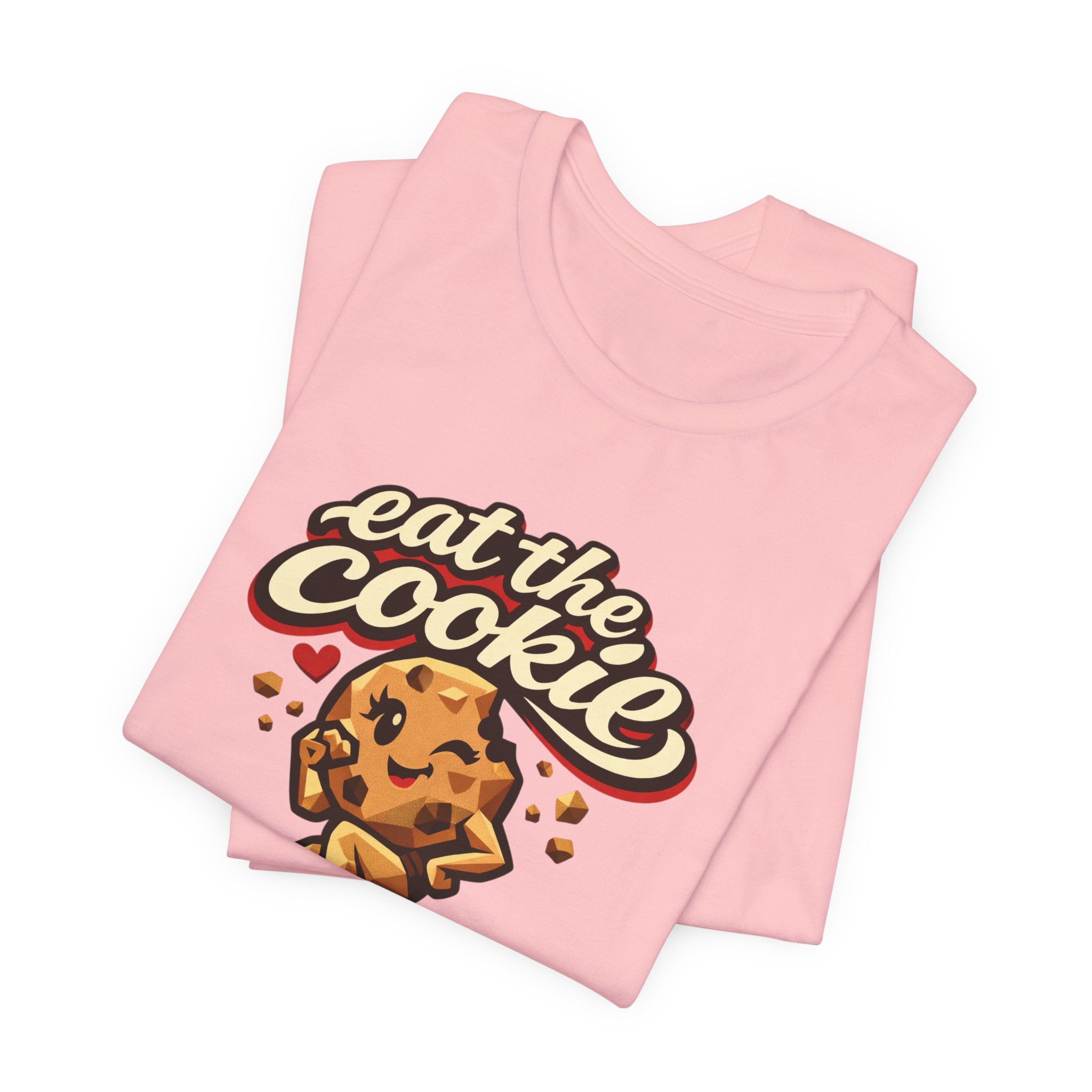 Eat the Cookie T-Shirt — Cute Chocolate Chip Cookie Graphic Tee